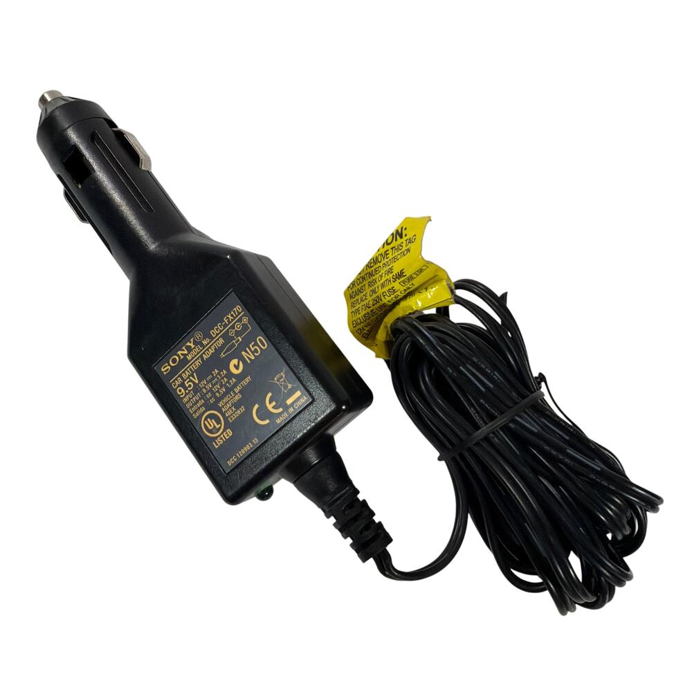 Sony DCC-FX170 9.5V Car Battery Adapter
